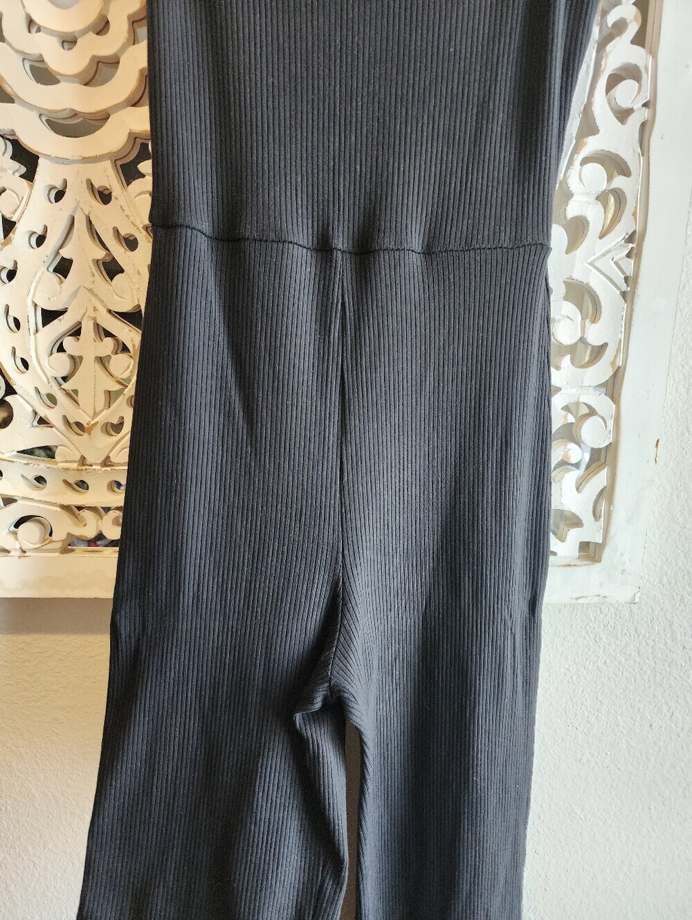 REFORMATION JEANS PULL OVER JUMPSUIT BLACK COLOR WOMEMS SIZE SMALL - Picture 10 of 15
